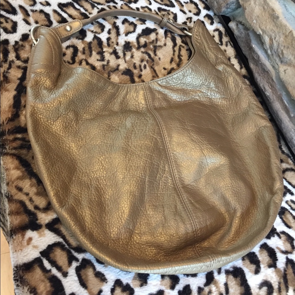 Gold HOBO Bag